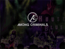 Tablet Screenshot of amongcriminals.com